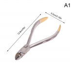 Hambaravi ortodontiline tang Distaalse otsa l&otilde;iketang Ligatuuri l&otilde;ikerihm Roostevabast terasest hambaraviinstrumentide t&ouml;&ouml;riist.