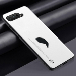 Luksuslik PU nahast &uuml;mbris Asus ROG telefonile 3 5 S 5S kaanega silikoonist t&auml;iskaitsega telefoni&uuml;mbris Asus ROG telefonile 7 6 D 6D Coque For ROG Phone 5 valge