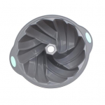 Koogivorm, rihveldatud linnupesa v&otilde;ra kuju, mittekleepuv, k&otilde;rgele temperatuurile vastupidav, kergesti vabastatav omatehtud koogipanni k&uuml;psise&scaron;okolaadivorm C