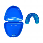 Suukaitse hammaste lihvimiseks Ortodontilised breketid Hammaste krigistamise &ouml;&ouml;kaitse t&auml;iskasvanutele One Size sinine