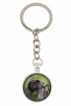 Kerry Blue Terrier, Irish Blue Terrier - keychain with your photo, key decoration, bag pendant from Art-Dog brand