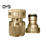 Messingist aiavooliku adapter isane emane kiirliitmik roostekindel korrosioonikindel lekkekindel vooliku liitmiku pistik American Thread