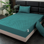 Tepitud veekindla madratsi ja padjap&uuml;&uuml;ri komplekt &ndash; 3-osaline kodutekstiilist voodikate ja kaitse 160x200cm Bed Cover