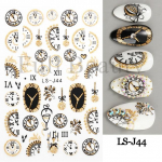 P&ouml;&ouml;rdloenduskell Disain &scaron;ampanja-kaunistused L&auml;ikivad s&auml;delevad liugurid 3D-k&uuml;&uuml;nekleebiste jaoks Abstraktsed s&uuml;gisesed k&uuml;&uuml;nekaunistused LS-J44 valge