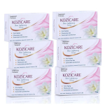 Pakendis 6 x Kozicare nahka kergendav seep 75 g, rikastatud koojihappe ja vitamiiniga