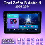 2 DIN Android Auto raadio Opel Zafira B Astra H 2005-2014 jaoks Multimeediapleier Peak Unit Stereo GPS-navigatsioon WIFI 1+16GB 1+16GB