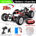 Uus 1:16 70KM/H harjadeta RC-auto professionaalne 4WD elektriline suure kiirusega maastikul kaugjuhtimispuldiga m&auml;nguasjad lastele kingitus t&auml;iskasvanutele 1 battery punane