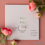 3 auku Mini savil&otilde;ikur Lillekroonlehed Pol&uuml;meerkeraamika L&otilde;ikamine K&otilde;rvar&otilde;ngad Hallitus K&auml;sitsi valmistatud ehete valmistamise t&ouml;&ouml;riist Keraamiline skulptuurit&ouml;&ouml;riist 1