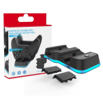 Uus laadimisdokk Xbox Series X juhtmevaba kontrolleri jaoks Laadimisalus Akupakk Kiirlaadimispunkt Package:19.5*16.3*3.2cm must