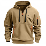 2024 S&uuml;gis/Talv Meeste Vabaaja Mitme Lukuga Varrukaga Taskuga Kapuutsiga Pullover Suur Kapuuts XL