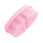 Silikoon 2-&uuml;hes du&scaron;i ja &scaron;ampooni peanaha massaažihari, mis sobib nii m&auml;rjaks kui ka kuivaks kasutamiseks