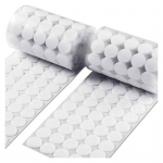 500 tk Isekleepuv t&auml;pp 10 mm l&auml;bim&otilde;&otilde;duga Korduvkasutatav Klassiruum Kool Isetegemise K&auml;sit&ouml;&ouml;projektid Nailon Kleepuv Tagak&uuml;lg Konks M&uuml;ndi &Uuml;mmargune Kinnitusteip 500pcs valge