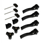 11 tk veoauto voodikatte kinnitused Feetuo k&otilde;va kolmekordse Tonneau katte jaoks