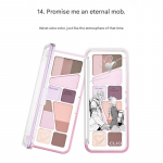 CLUB CLIO *Parim m&uuml;&uuml;ja* Pro Eye Palette Air, 14 v&auml;rvi (14 Valikud) No. 14 Forever Mauve