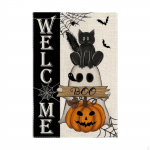 Double Sided Halloween Garden Flag for Seasonal Decor in Various Rooms Duck