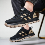 Kingad Mehed Tossud Mees Vabaaja Meeste Kingad Tenis Luksuslik Treener V&otilde;istlus Hingav Mood Loaferid Jooksujalatsid meestele 44 must