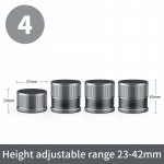 Reguleeritavad voodi p&uuml;stikud Rasked kaitsed M&ouml;&ouml;bli vibratsioonivastased jalad Multifunktsionaalsed kvaliteetsed m&ouml;&ouml;blijalgade liitmikud