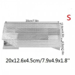 Roostevabast terasest graanulite suitsugeneraator k&uuml;psetust&ouml;&ouml;riist BBQ-grilli kuuma- v&otilde;i k&uuml;lmsuitsutuskasti jaoks. Liha-kalajuustu grillt&ouml;&ouml;riist