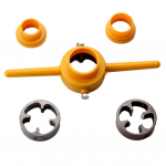 6 tk Keermel&otilde;ikur T&ouml;&ouml;riist Torukeermel&otilde;ikur Sanitaartehniliste T&ouml;&ouml;riistade Komplekt Plasttoru Keermel&otilde;ikepakk 3 L&otilde;iketeraga 1/2&rdquo; 3/4 1&rdquo;