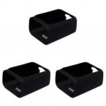 6UK Silikoonkatte naha kukkumisvastane kaitse Eufy Security S230 SoloCam S40 jaoks (Must)