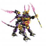 &Uuml;hilduvad komplektid Ninja seeria ehitusklotsid The Crystal King Mecha laste m&auml;nguasjad kingitus