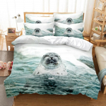 H&uuml;lged Voodipesu Tekikoti Komplekt 3D Digitaaltr&uuml;kk Voodipesu Moedisain Tekikate Voodipesukomplektid Voodikomplekt UK Supking 220x260cm&set