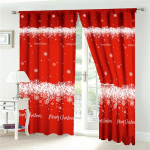 3D koomiks Head uut aastat J&otilde;ulud Punased Rohelised Aknakardinad Lastele Magamistuba Elutuba Vannituba K&ouml;&ouml;k Uksesaal Kodukaunistus 50W60H(CM)X2&HOOK