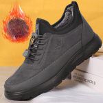 Meeste talvised soojad tossud, kunstkarusnahast voodriga l&uuml;hikesed poolsaapad, libisemisvastased treeningkingad, meestele, mugavad veekindlad paeltega lumesaapad 39