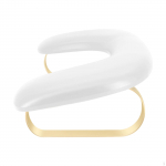 Ergonomic Nail Pillow for Manicure in Salons valge