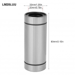 Lineaarne liikuv laager Terasest suure t&auml;psusega pukslaager t&ouml;&ouml;stusautomaatika jaoks LM25LUU LM20LUU LM16LUU