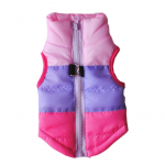 3-v&auml;rviline &otilde;mmeldud koerakassi jakk Talvised soojad lemmikloomariided v&auml;ikestele koertele Kutsikas Yorki terjer Spits Vest Mascotas Riietus XS must