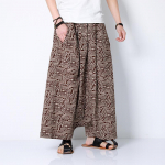 Meeste kevad- ja s&uuml;gismudelid vabad suures suuruses rannap&uuml;ksid etnilises stiilis p&uuml;ksid hingavad mugavad p&uuml;ksid 5XL