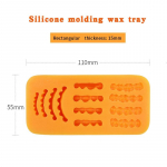 1 pcs Dental Wax Figure Film Denture Model Base Dental Laboratory Wax Tooth Rubber Model Inverted Mold Dental Lab Tools