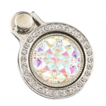 Moodne l&auml;ikiv Rhinestone telefonis&otilde;rmuse alus, s&otilde;rmehoidik Kingitus iPhone iPadile roosa kuldne v&auml;rv