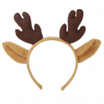 J&otilde;ulupeapael Antler Decor Juukser&otilde;ngas Pidulik p&otilde;hjap&otilde;dra disainiga peakatted Naiste elastsed Mugavad j&otilde;ulujuukseaksessuaarid I