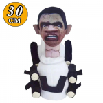 Skibidi WC Titan Clockman Upgrade Plushie Titan Compute Man Drillman Palus kaamera Mees Titan TV Mehe rekvisiitidega t&auml;idetud m&auml;nguasi