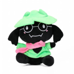 Jevil r&auml;&auml;kiv pl&uuml;&uuml;s Undertale Ralsei pl&uuml;&uuml;sfiguur m&auml;nguasi Deltarune pl&uuml;&uuml;s m&auml;nguasi Klubi Armas Ralsei Lancer pl&uuml;&uuml;sid J&otilde;ulukink 28cm Green Height 25cm