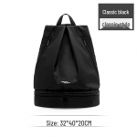 Veekindel treeningkott m&auml;rja/kuiva eraldusv&otilde;imega, Unisex ujumis- ja rannaseljakott, kaasaskantava spordivarustuse v&auml;ike kott. null