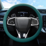 Universaalne auto silikoonist rooliratta kate Auto k&auml;epideme k&auml;epideme katte tekstuur silikoonist kaitsekatte sisemised roolikatted punane