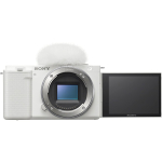 SONY Vlogi kaamera vahetatav objektiiv VLOGCAM peeglita &uuml;he objektiiviga kaamera esiklaas Kaasas valge W APS-C ZV-E10 (Objektiiv puudub) ZV-E10 valge