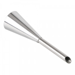 Kreemja j&auml;&auml;tumise toruotsiku otsik kondiitritoodete kaunistamise t&ouml;&ouml;riist 1 tk tassikoogi pahvid s&uuml;stimine vene s&uuml;stal roostevabast terasest puhvisotsik