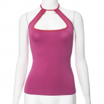 YYFS Naiste Mood Vabaaja Suve Kevade &Uuml;hev&auml;rviline Tr&uuml;kiga Varrukateta Rippuva Kaelusega Pluusid ja S&auml;rgid L