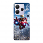 Coque Xiaomi Redmi Note 14 5G Iron Man Attaque Maniacase