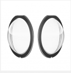Insta360 X3 kleepuvatele objektiivikaitsetele, kahe objektiiviga 360 modifikatsioonile Insta 360 X3 kaitsme tarvikud, uued