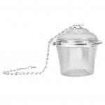 Roostevabast terasest tees&otilde;el Mesh Ball Herbal Spice Filter Soup Infuser koos ketiga(S) Small