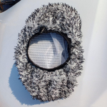 Pika k&auml;epidemega veeharja peakate autopesuhari pl&uuml;&uuml;smopiharja katte asenduslapp sinine