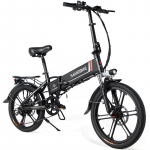 SAMEBIKE 20LVXD30-II Folding Electric Bicycle 250W 48V 10.4AH Lithium Battery 20 inch Mountain E-bike