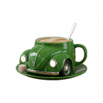 Simuleeritud autokujuline kohvitass, kingitus kohvis&otilde;pradele, autokujuline kohvitass One Size sinine