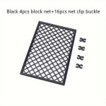 5 tk MOC DIY II maailmas&otilde;ja s&otilde;jav&auml;ebaasi okastraadist aedv&otilde;rk isolatsiooniv&otilde;rk linna SWAT ehitusklotside mudel klotside komplekt 4pcs must