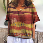 Suvine ruuduline T-s&auml;rk naistele V-kaelusega vabaaja dressipluus, uued sviitrid Harajuku riided lahtised l&uuml;hikeste varrukatega pluus Naiste moetopid M